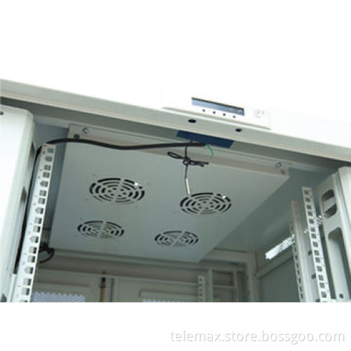 Digital thermostat with two fans